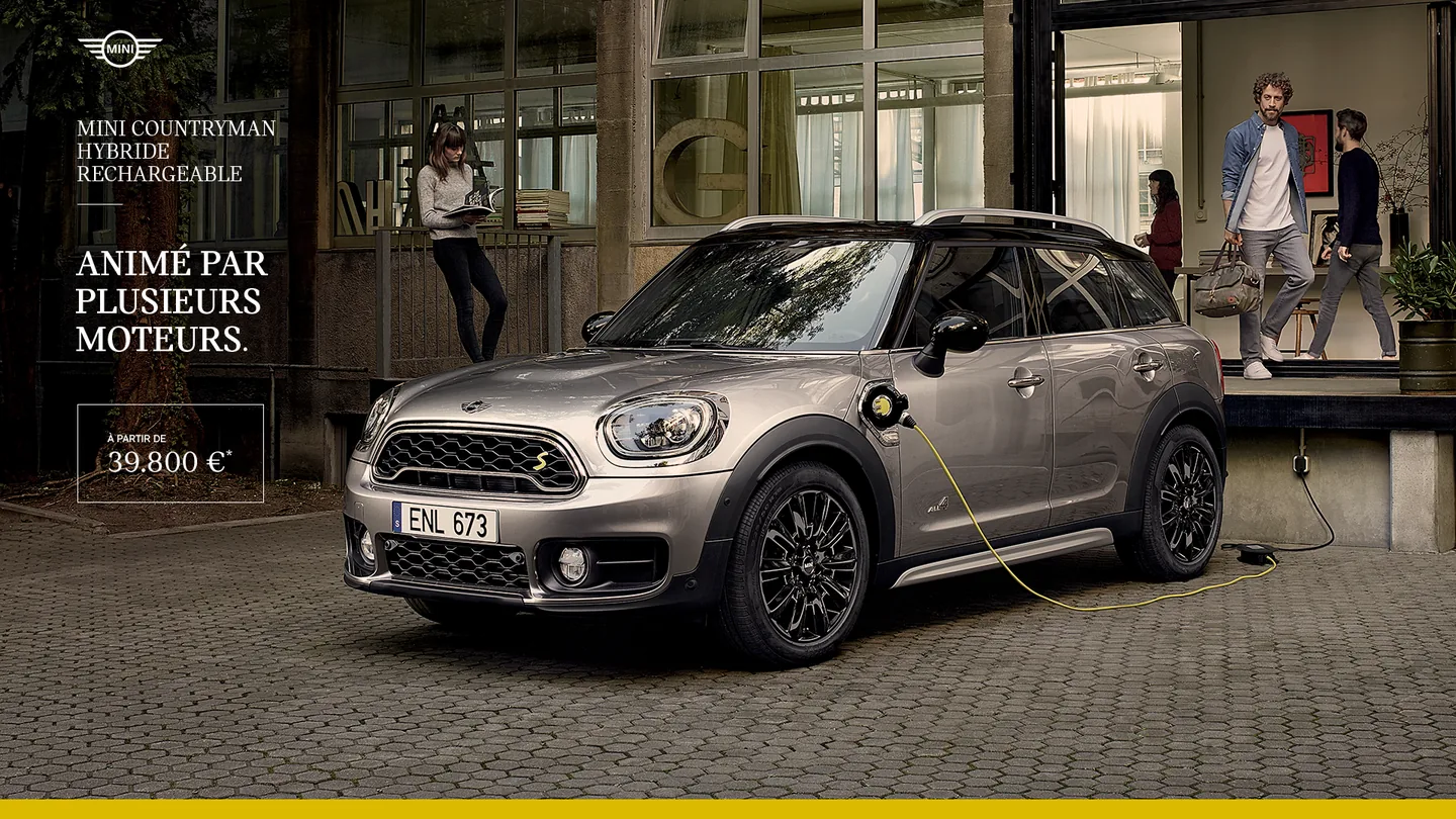Hybrid by Mini : écran d’origine