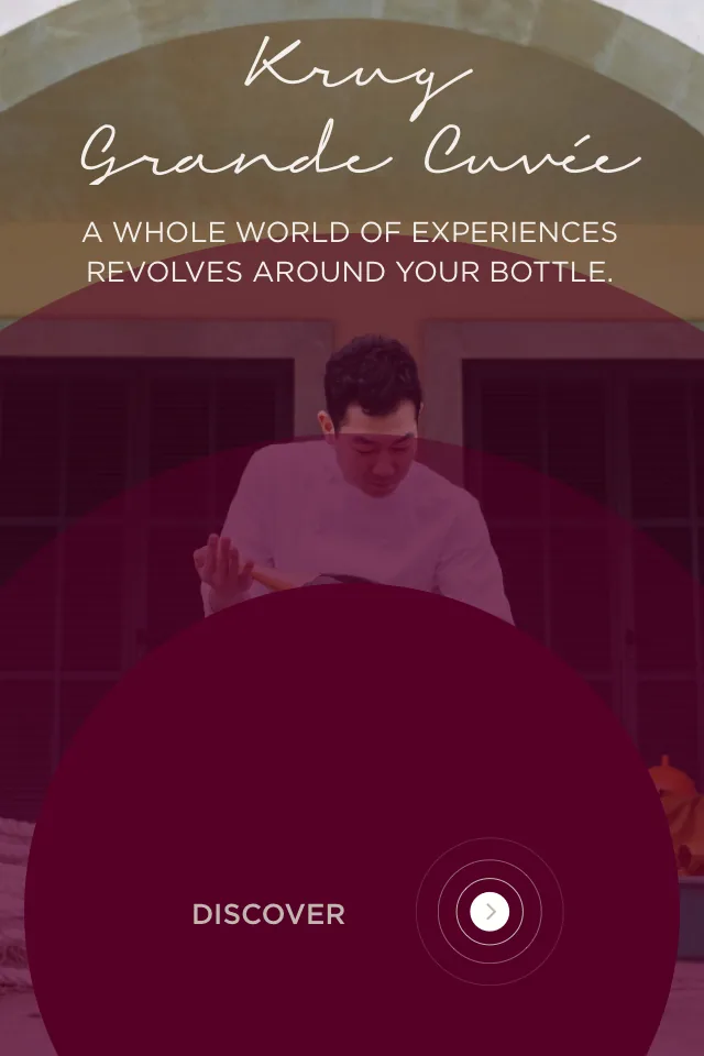 Krug Echoes, le site mobile, pages intérieures, 2 sur 3