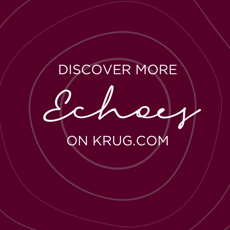Krug Echoes, post Instagram, Discover more Echoes on krug.com
